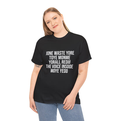 "I Miss You" T-Shirt (Black)