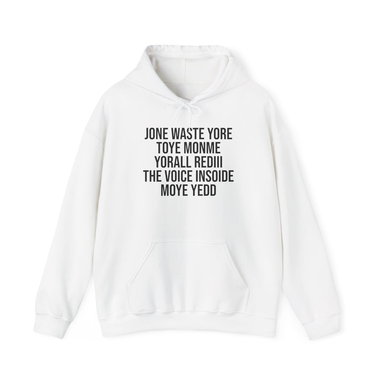 "I Miss You" Hoodie (White)