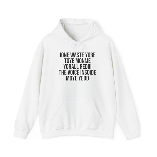"I Miss You" Hoodie (White)