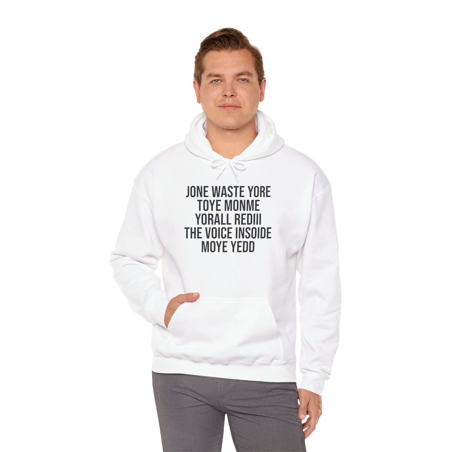 "I Miss You" Hoodie (White)