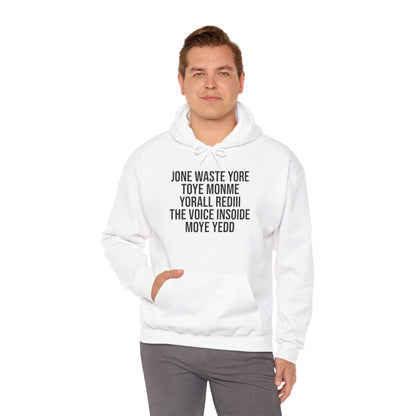 "I Miss You" Hoodie (White)