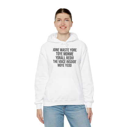 "I Miss You" Hoodie (White)