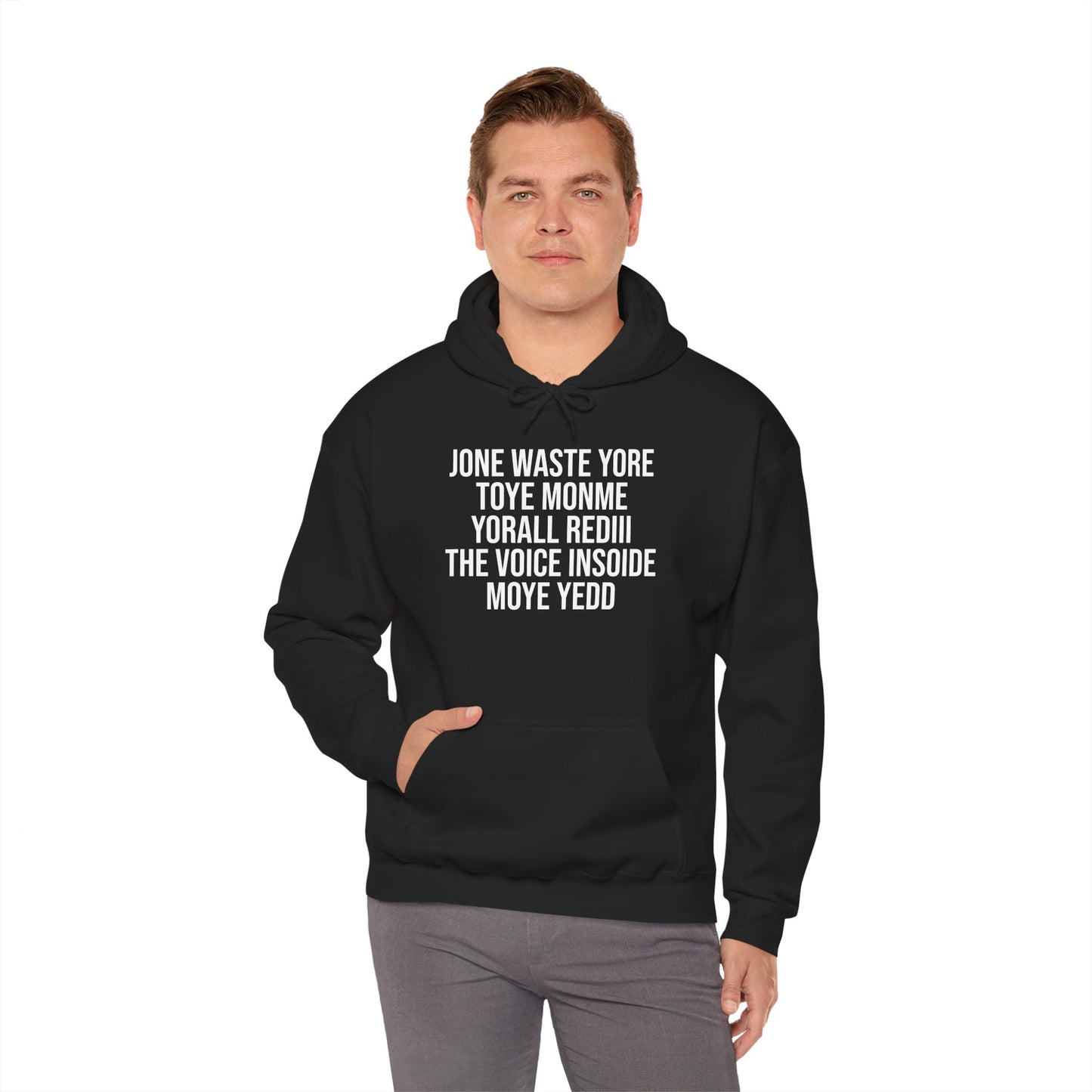 "I Miss You" Hoodie (Black)
